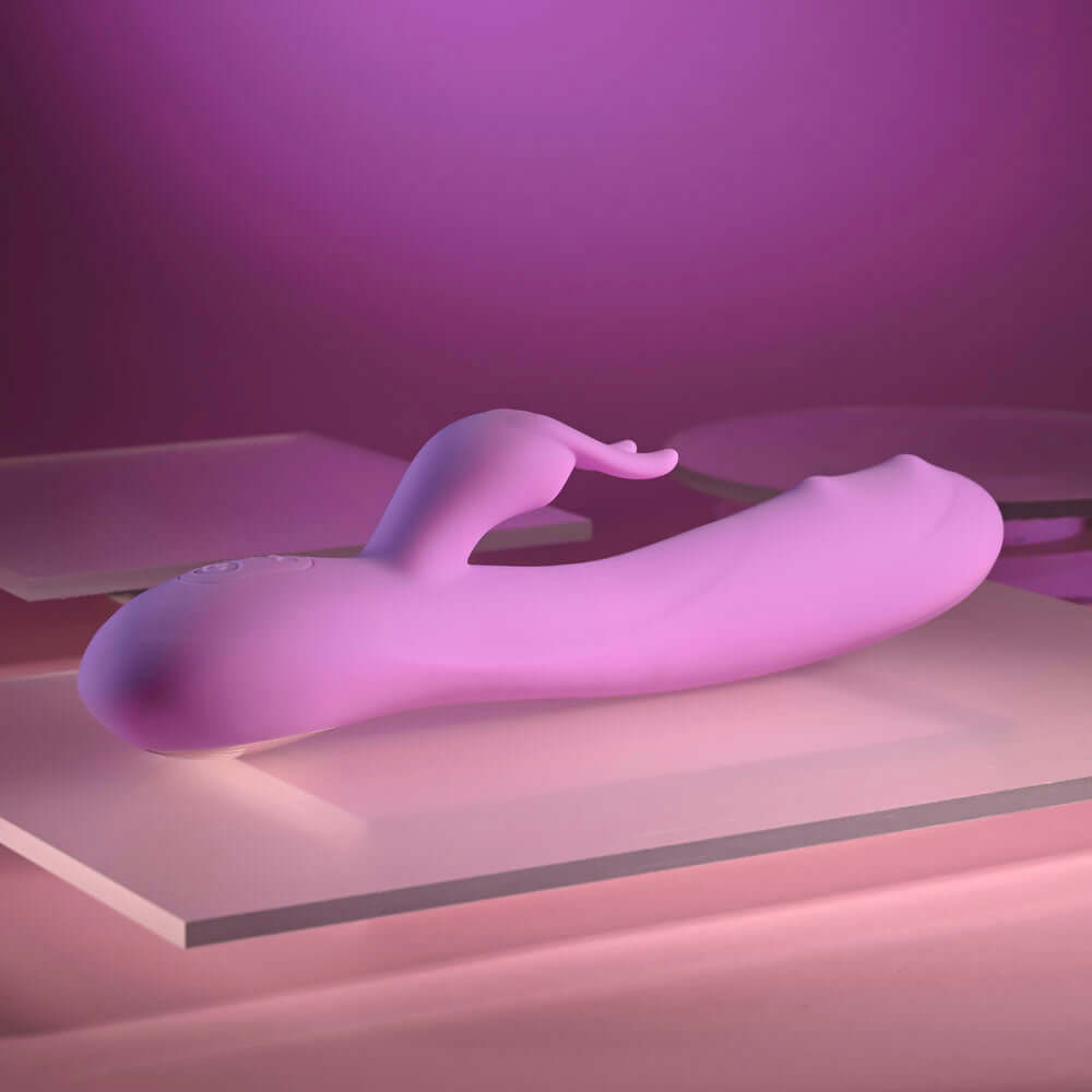 Evolved BEAD THE WAY - Pink 23.2 cm USB Rechargeable Rabbit Vibrator